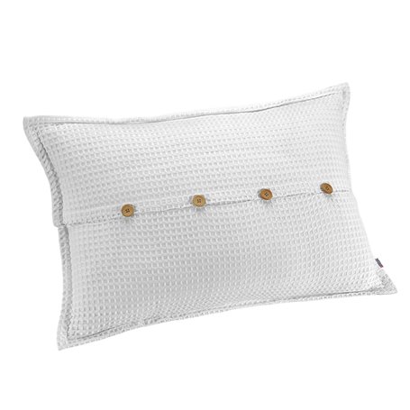 Housse de coussin Alexandra House Living Banús Blanc 50 x 75 cm