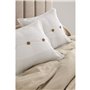 Housse de coussin Alexandra House Living Banús Blanc 50 x 75 cm
