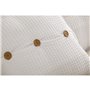 Housse de coussin Alexandra House Living Banús Blanc 50 x 75 cm