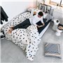 Housse de Couette HappyFriday Blanc Golden dots Multicouleur 240 x 220 cm