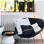 Housse de Couette HappyFriday Blanc Golden dots Multicouleur 240 x 220 cm