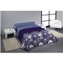 Parure de couette Hosteline LIBRE Bleu Lit 1 persone 3 Pièces