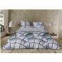 Housse de Couette Pierre Cardin Lucas Gris 144 Fils 150 x 230 cm