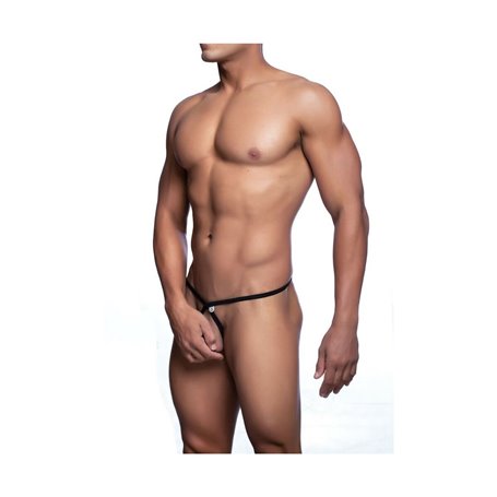 Tanga Mob Eroticwear Noir S/M