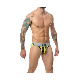 Tanga Mob Eroticwear Jaune Noir S