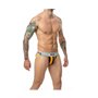 Tanga Mob Eroticwear Noir Orange S