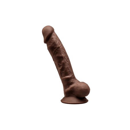 Gode Silexd Marron Silicone