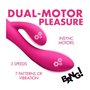 Vibration de Stimulation Double XR Rose Silicone