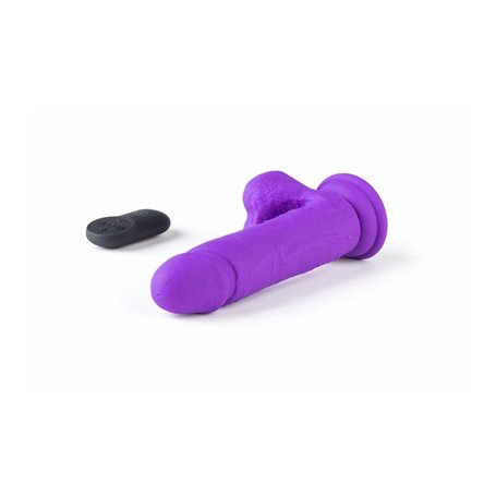 Vibromasseur réaliste Virgite Violet 16 cm