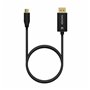 Adaptateur USB-C vers DisplayPort Aisens A109-0686 Noir 80 cm