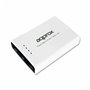 Power Bank approx! APPPB78EVW 7800 mAh 2 x USB Micro USB 5 V 1-2 A Blanc Noir/Blanc