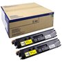 Toner original Brother TN-329YTWIN Jaune Noir