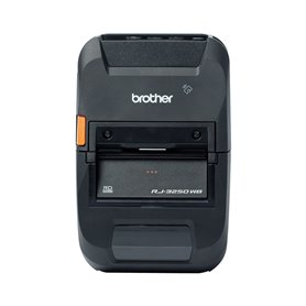 Brother RJ-3250WBL imprimante pour étiquettes Thermique directe 203 x 203 DPI 127 mm/sec Sans fil Ethernet/LAN Wifi Bluetooth