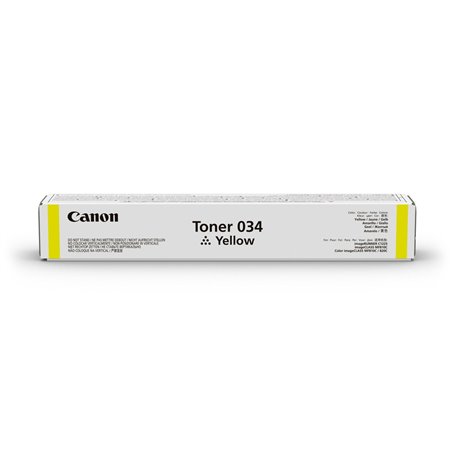 Toner Canon 034 Jaune Bleu