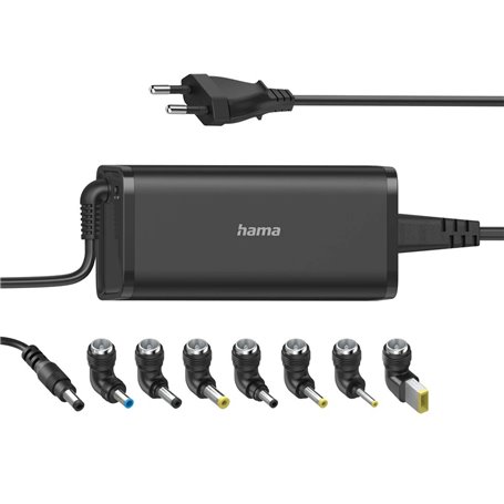 Hama 00200003 chargeur d'appareils mobiles Ordinateur portable Noir Secteur Intérieure