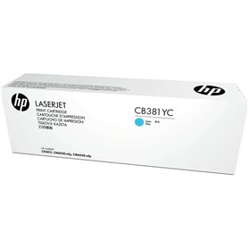 Toner original HP CB381YC Cyan