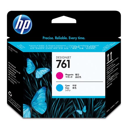 HP 761 tête d'impression DesignJet magenta/cyan