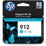 HP 912 Cartouche d'encre cyan authentique