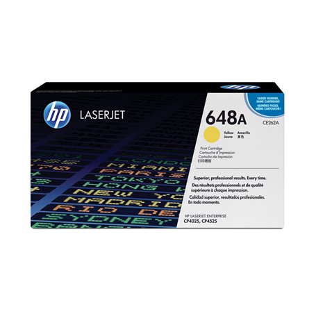 HP 648A toner LaserJet jaune authentique