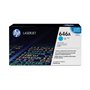 Toner original HP 646A Cyan Bleu/Blanc