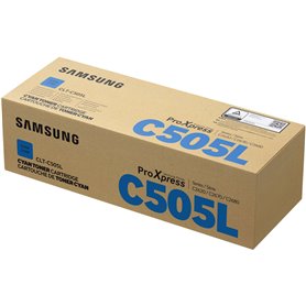 Samsung CLT-C505L Toner cyan grande capacité authentique