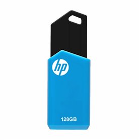 Clé USB HP HPFD150W-128 Bleu Noir/Bleu 128 GB (1 Unité)