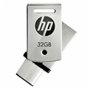 Clé USB HP HPFD5000M-32 Argenté Acier 32 GB (1 Unité) 32GB