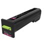 Toner Lexmark 72K2XC0 Noir Magenta