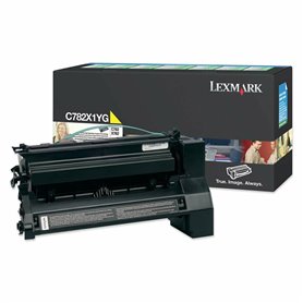 Toner original Lexmark C782X1YG Jaune