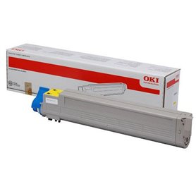 Toner original OKI 43837129 Jaune