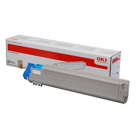 Toner original OKI 43837131 Cyan