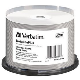 Verbatim CD-R 52x DataLifePlus 700 Mo 50 pièce(s)