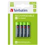 Verbatim 49514 pile domestique Batterie rechargeable AAA Hybrides nickel-métal (NiMH)