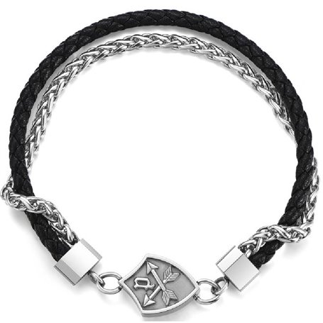 Bracelet Homme Police PEAGB0001610 Acier inoxydable 20 cm