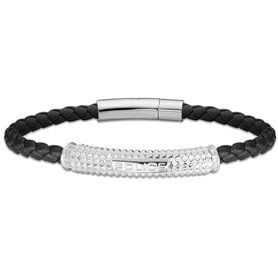 Bracelet Homme Police PEJGB2119601 Cuir 19 cm