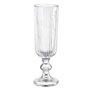 Coupe de champagne Rayures Transparent verre 160 ml (6 Unités)