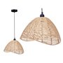 Suspension Naturel Rotin 60 W conique 220 -240 V 34 x 20 x 30 cm (2 Unités)