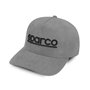 Casquette Sparco Suede Gris