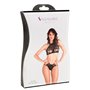 Ensemble de Lingerie S Pleasures Noir (Taille unique)