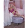 Ensemble de Lingerie Exposed Rose Bordeaux (L/XL)