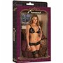 Ensemble de Lingerie Exposed Noir (XXL)