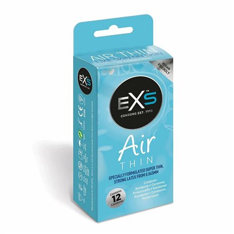 Préservatifs EXS Air Thin 12 Unités