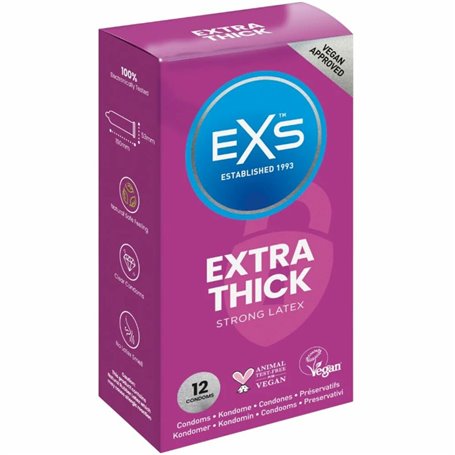 Préservatifs EXS Extra Thick 12 Unités