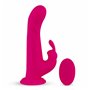 Vibromasseur Lapin Whirl-Pulse & Remote Control  FeelzToys Fuchsia