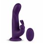 Vibromasseur Lapin FeelzToys Whirl-Pulse Rotating & Remote Control Violet