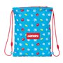 Sac à dos serré par des ficelles Mickey Mouse Clubhouse Fantastic Bleu Rouge 26 x 34 x 1 cm