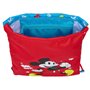 Sac à dos serré par des ficelles Mickey Mouse Clubhouse Fantastic Bleu Rouge 26 x 34 x 1 cm