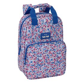 Cartable Nait Nait Flores coimbra azul Bleu 20 x 28 x 8 cm