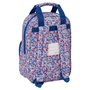 Cartable Nait Nait Flores coimbra azul Bleu 20 x 28 x 8 cm