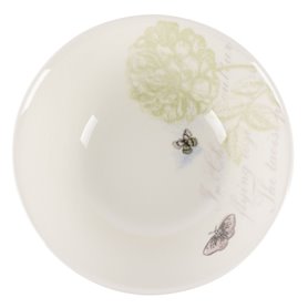 Bol La Maison Grès Fleurs Papillons 500 ml
